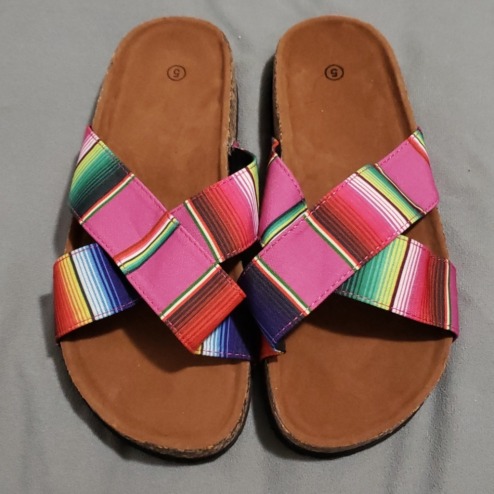 Serape Sandals